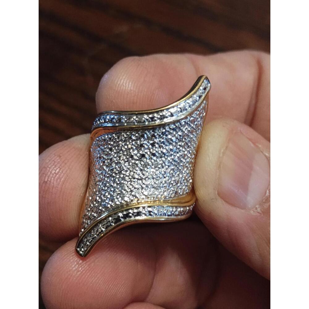 Women's 925 wave ring size 8‎